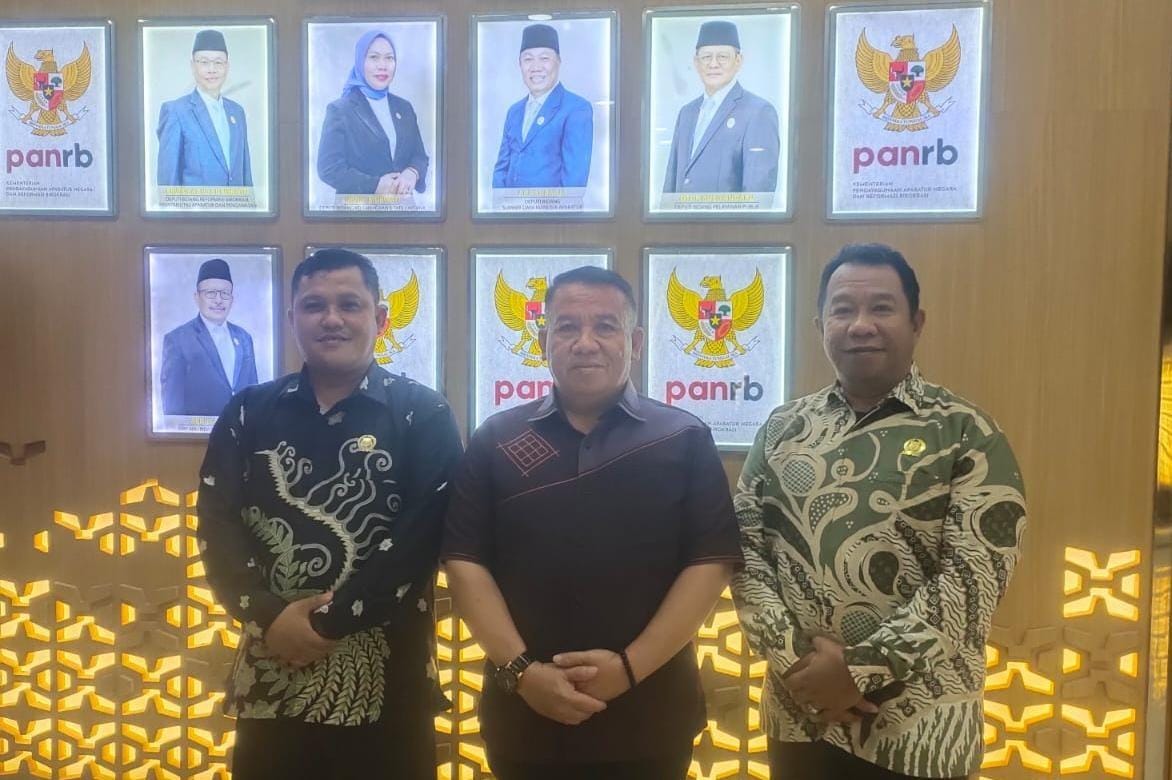 Terkait PPPK Tidak Lolos Tahap 1,  Pimpinan DPRD Basel Datangi Kemenpan RB, Ini Hasilnya 