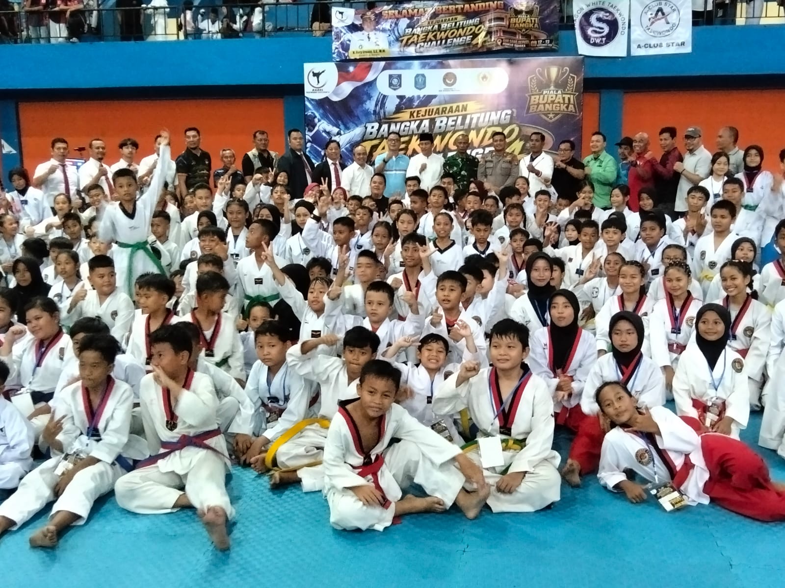 Kejuaraan Babel Taekwondo Challenge 4 Dibuka, Diikuti Lebih Dari 600 Atlet