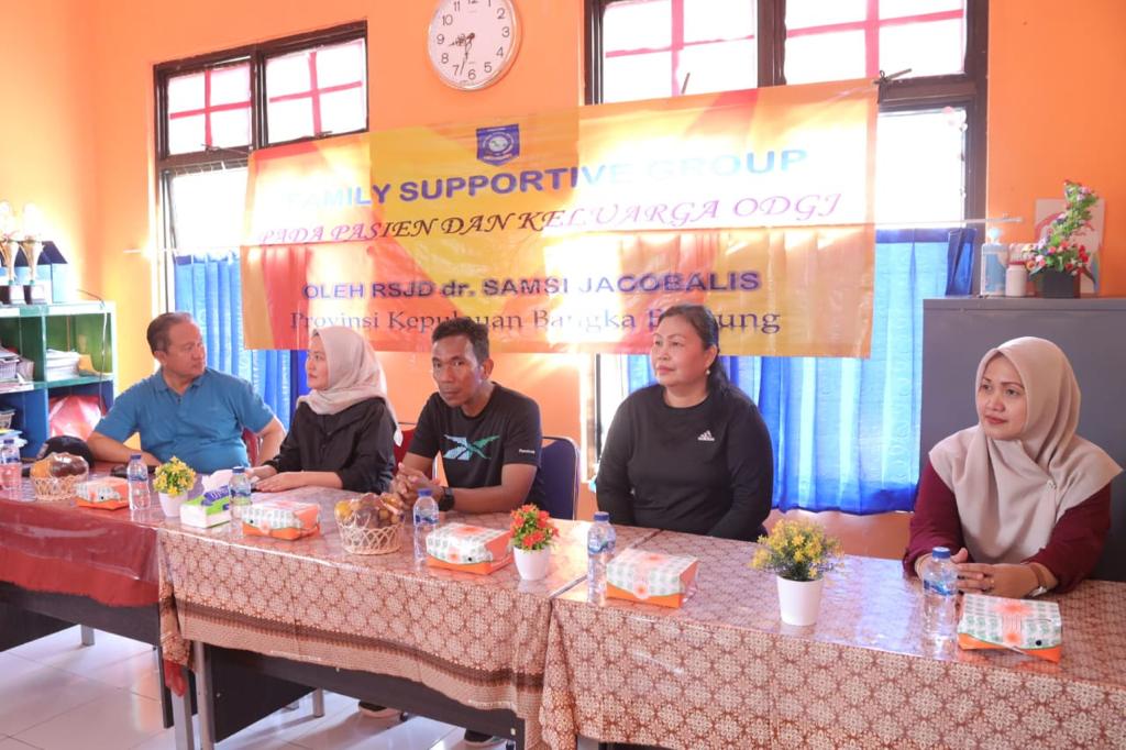 Optimalkan Pengobatan ODGJ, RSJD dr Samsi Jacobalis Hadirkan program Family Supportive Group