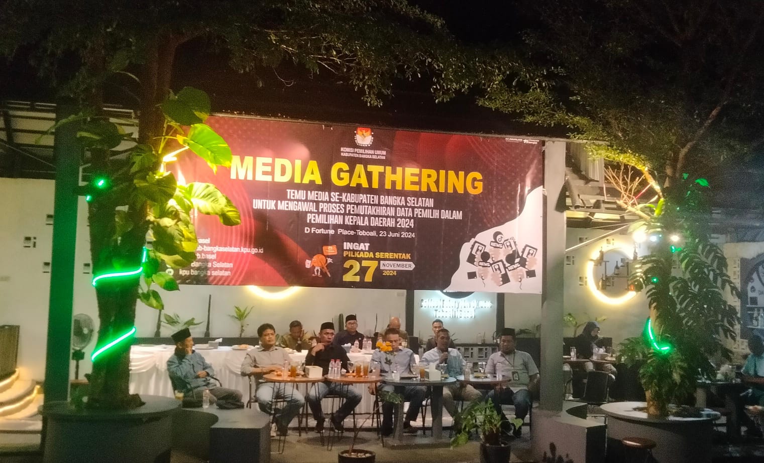 Pemutakhiran Data Pemilih, KPU Basel Ajak Media Ikut Mengawasi