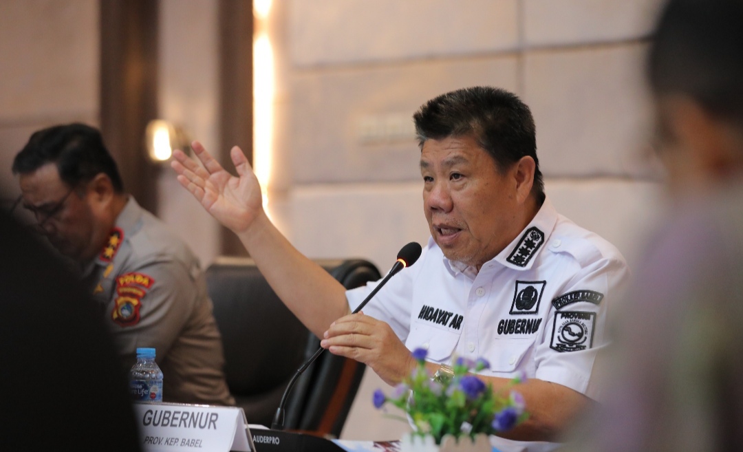 Rakor Tata Kelola Penambangan Timah, Gubernur: Pemerintah Hadir Lindungi Rakyat