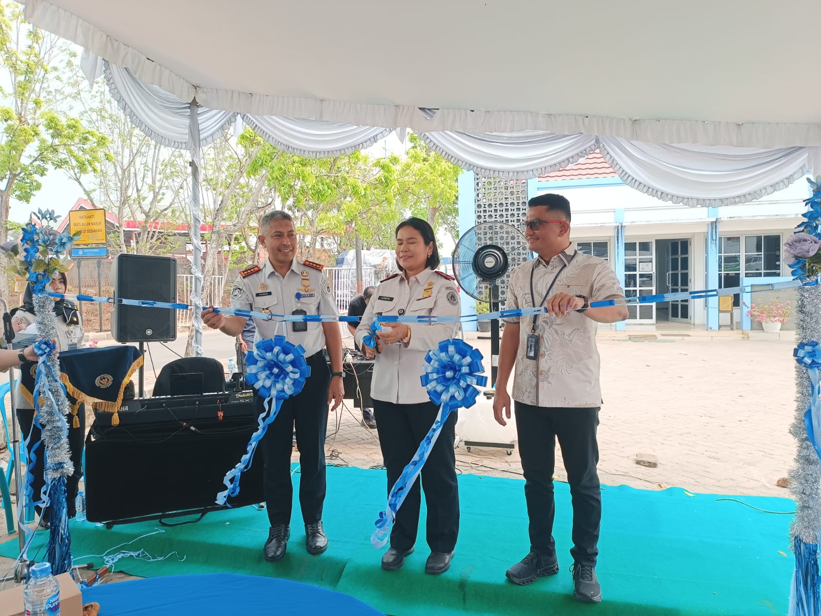 Pos Imigrasi Pangkal Balam Diresmikan, Pengawasan Kapal Asing Diperketat