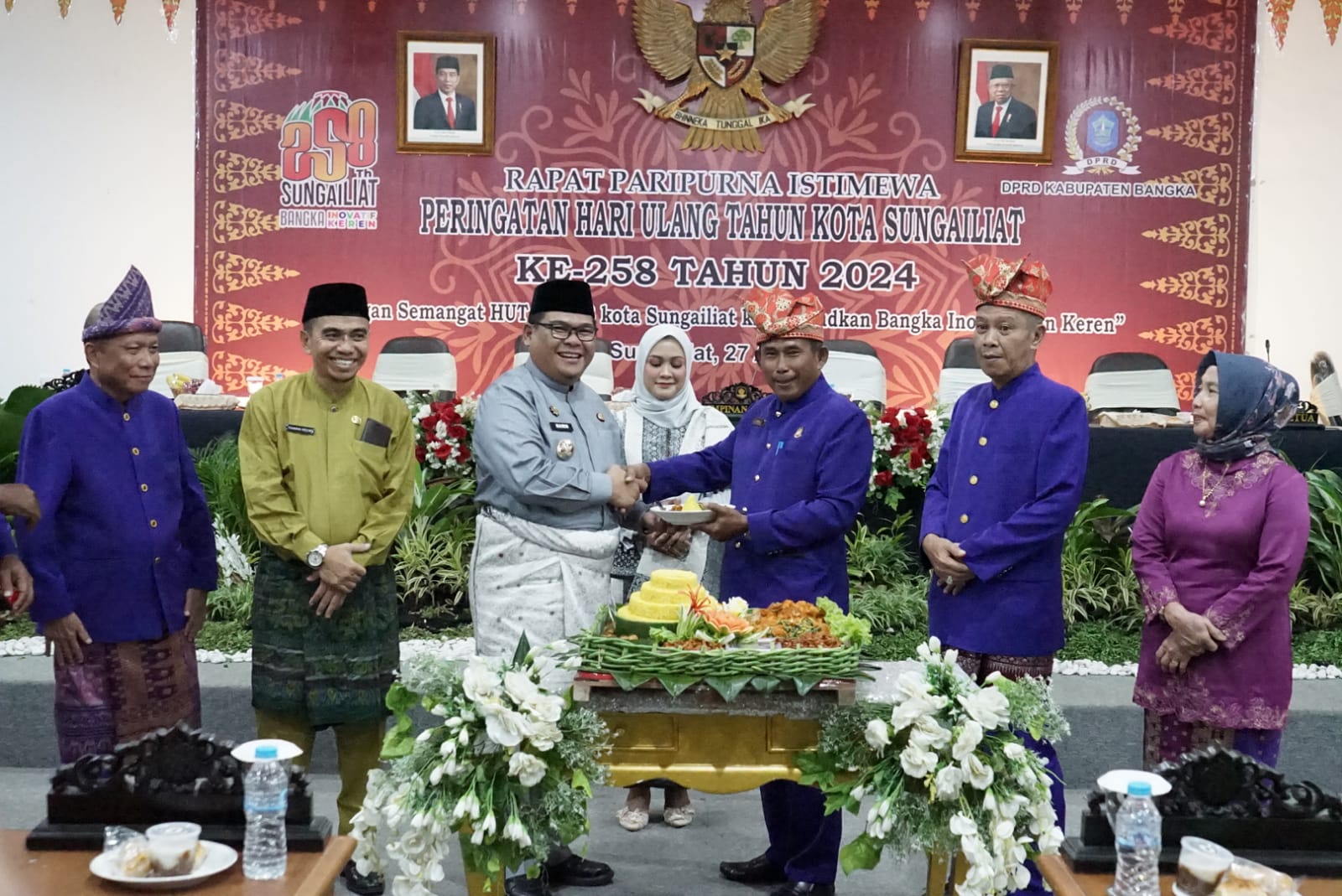 HUT ke-258 Kota Sungailiat, DPRD Ajak Seluruh Komponen Jadikan Momentum Membangun Kabupaten Bangka