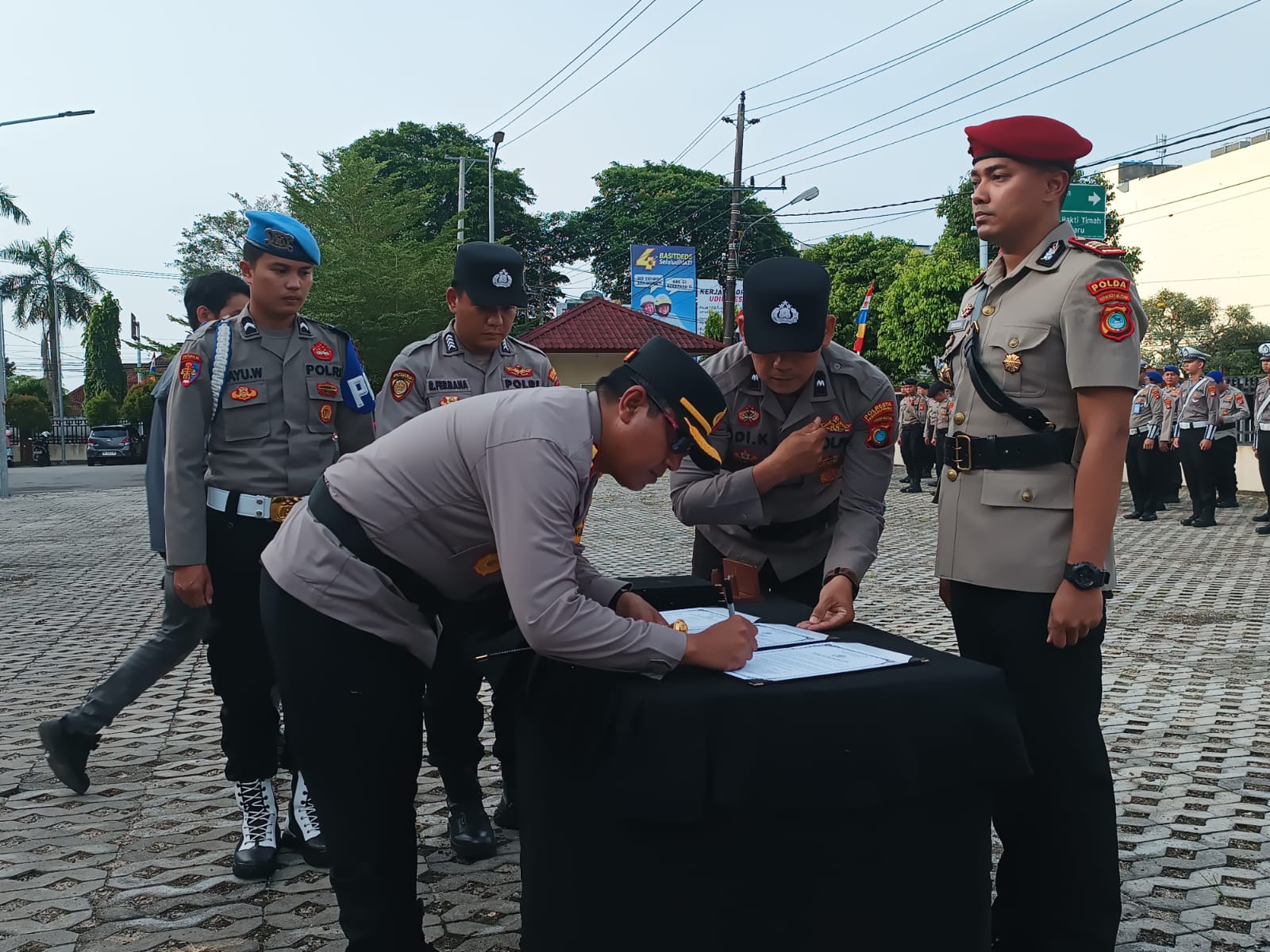 Empat Perwira Polresta Pangkalpinang Berganti, Kasat Reskrim Dijabat AKP Dr Singgih Aditya Utama