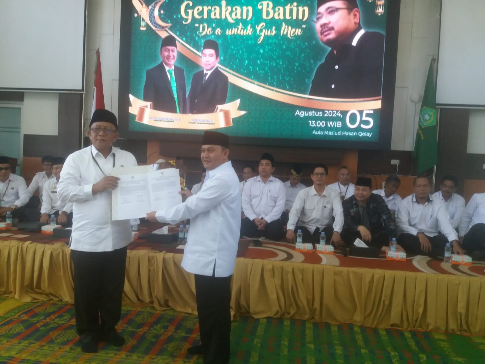 Sertijab Kakanwil Kemenag Babel Masmuni Mahatma, Siapkan Program Kerja Prioritas