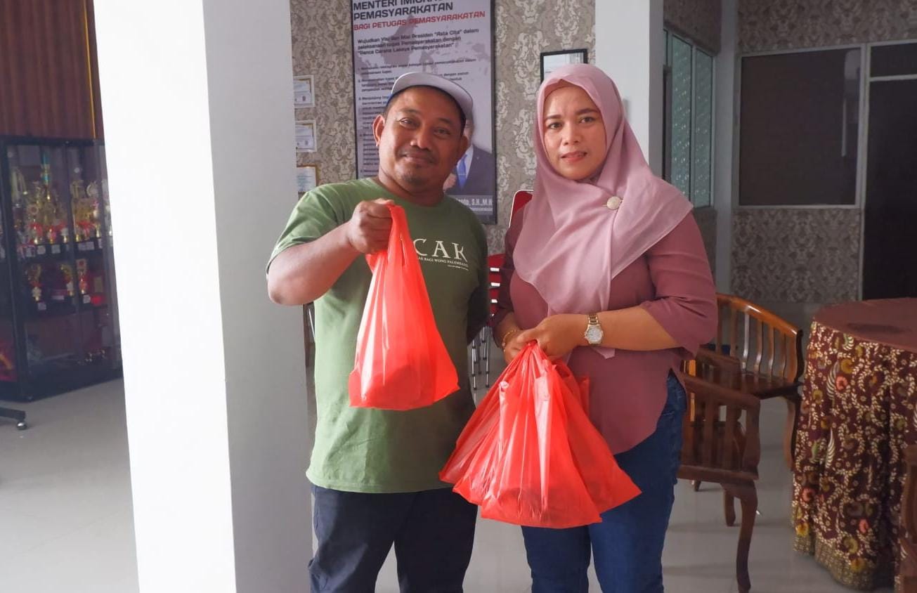 Semarak Iduladha 1446 H, Lapas Narkotika Kelas IIA Pangkalpinang Sembelih 4 Ekor Sapi Kurban