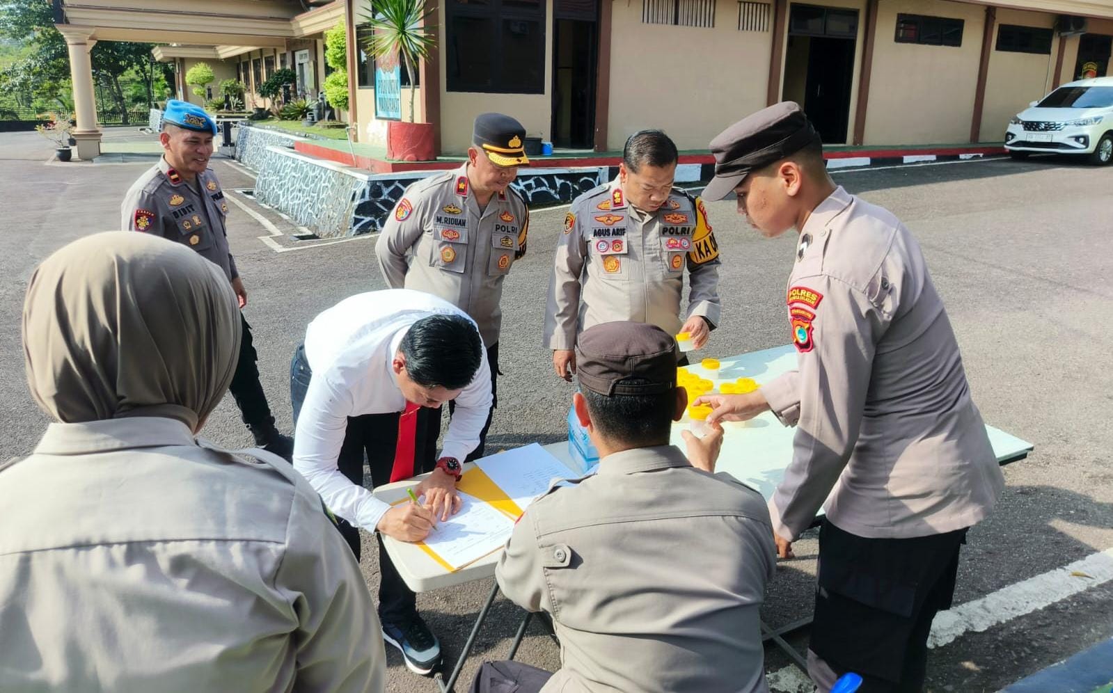 Kapolsek, PJU Hingga Perwira Polres Basel di Tes Urine, Hasilnya Seperti Ini 