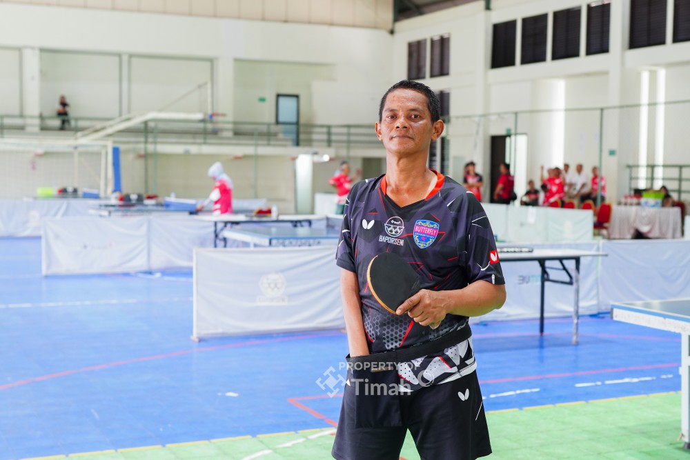 Fahrul Buktikan Diri sebagai Gardener Andal di PT Timah dan Atlet Tenis Meja Berprestasi 