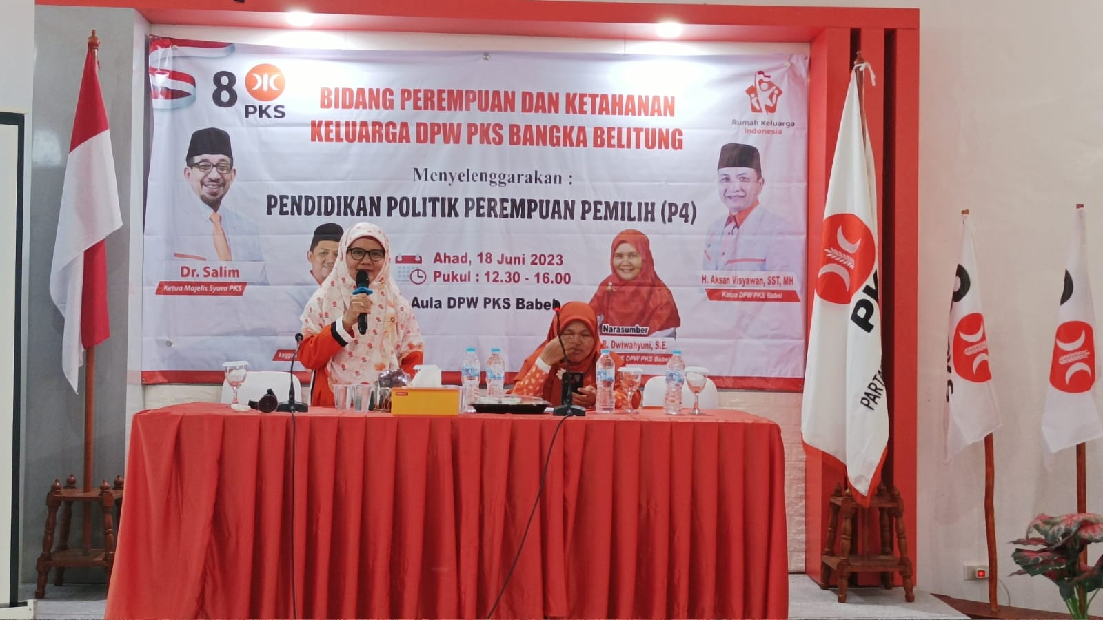 Matangkan Pemenangan 2024, Perempuan PKS Babel Gelar Pendidikan Politik Perempuan Pemilih