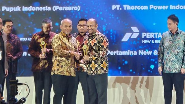 Komitmen Manfaatkan Energi Bersih, PT Timah Tbk Raih Penghargaan Anugerah DEN 2023