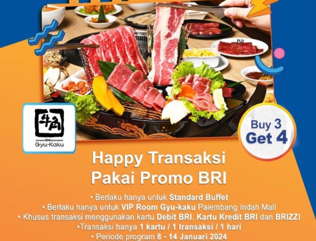 Happy Transaksi Pakai Promo BRI