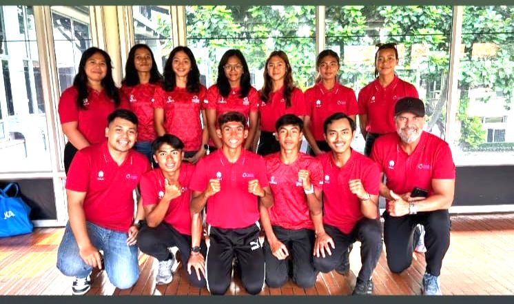 Atlet Triathlon Nasional Pelatnas di Sungailiat