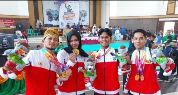 Pencak Silat Basel Juara Umum II Porprov VI 