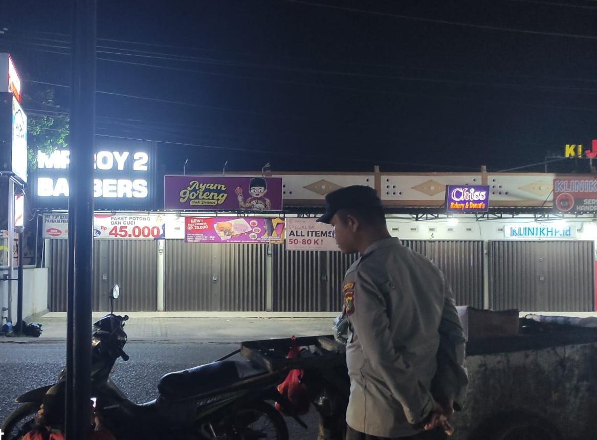 Cegah Geng Motor dan Kejahatan 3C, Polsek Gerunggang Gencarkan Patroli Dialogis Malam Hari