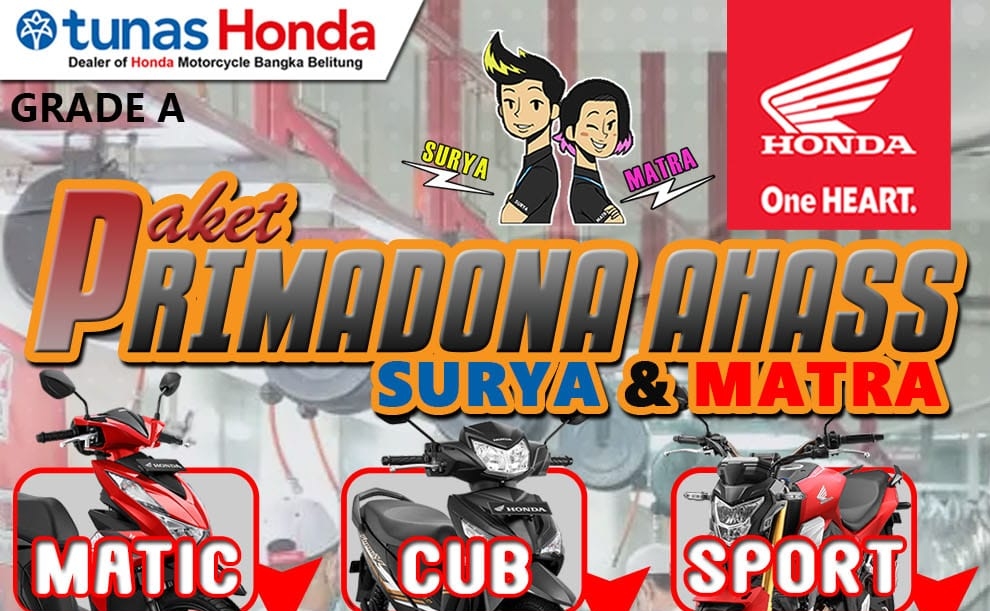 Ada Paket Promo Primadona di AHASS Honda Babel, Siap Manjakan Konsumen Setia Honda