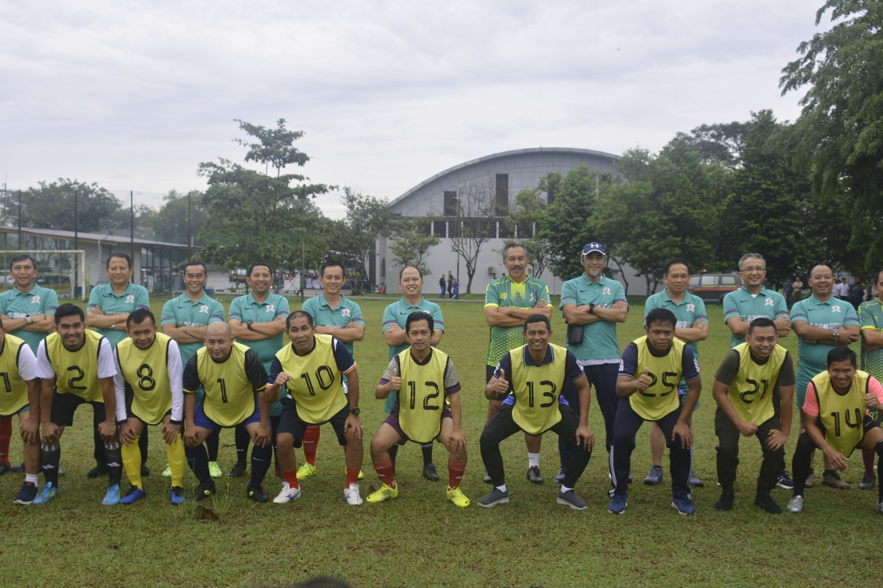 Korem Gaya Olahraga Bersama Forkopimda dan Stakeholder Babel 