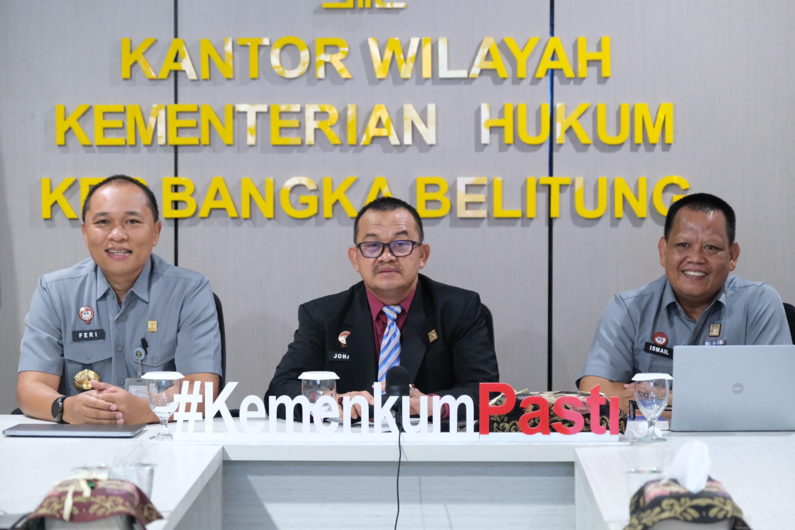 Kanwil Kemenkum Babel Hadiri Diseminasi Pedoman SPAK, SPKP, dan SKM Tahun 2026 