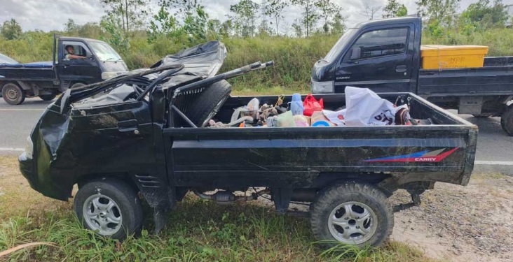 Pasca Kecelakaan di Badau, Polres Belitung Imbau Warga Tak Naik Bak Pick Up