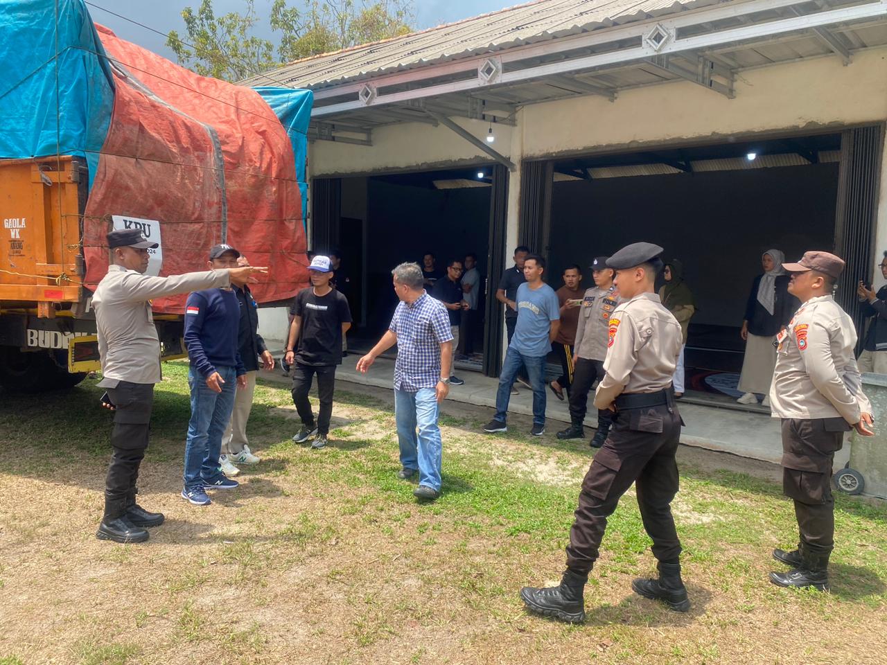 Logistik Pemilu Mulai Didistribusikan, Gudang KPU Bateng Diawasi Ketat