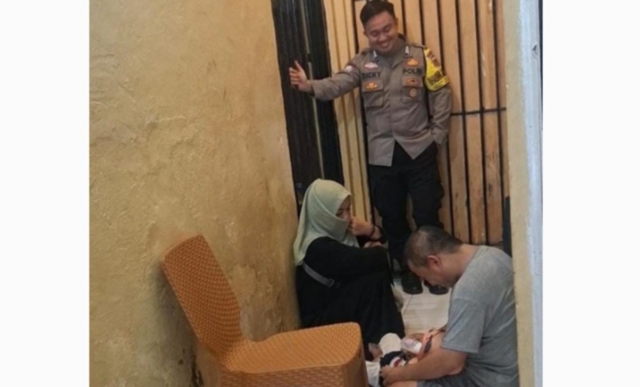 Cerita Kebaikan Polisi di Airgegas, Brigadir Diki Buka Sel Agar Tahanan Bisa Peluk Putrinya Lepas Rindu