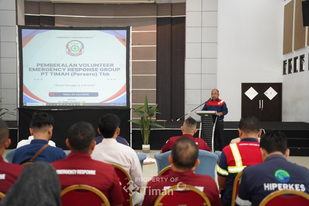PT Timah Perkuat Tim ERG, Siapkan Patriot Kemanusiaan Hadapi Situasi Darurat