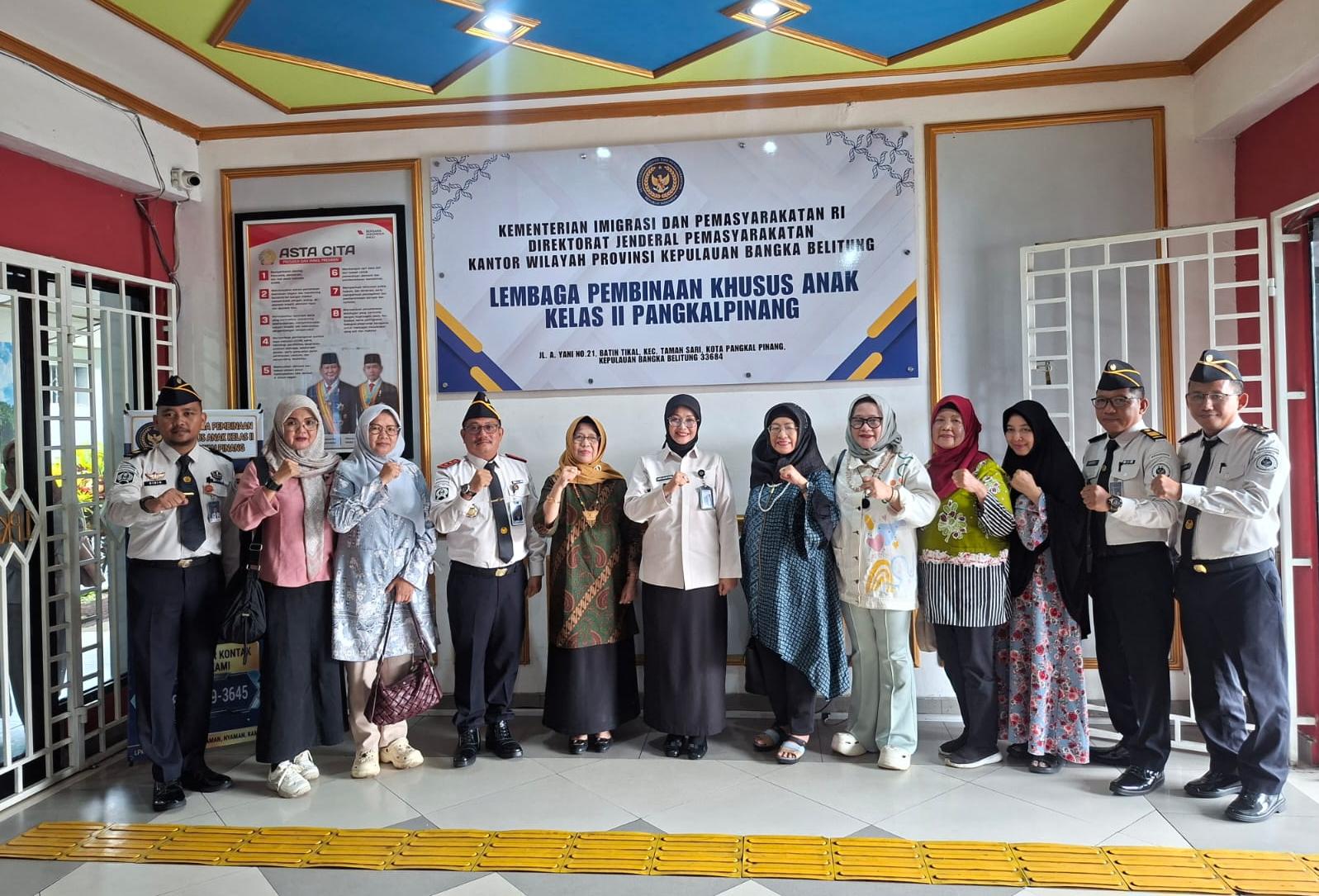 Tim Srikandi TP Sriwijaya Siap Jalani Kerjasama Dengan Ditjenpas Babel dan Industri Ekraf