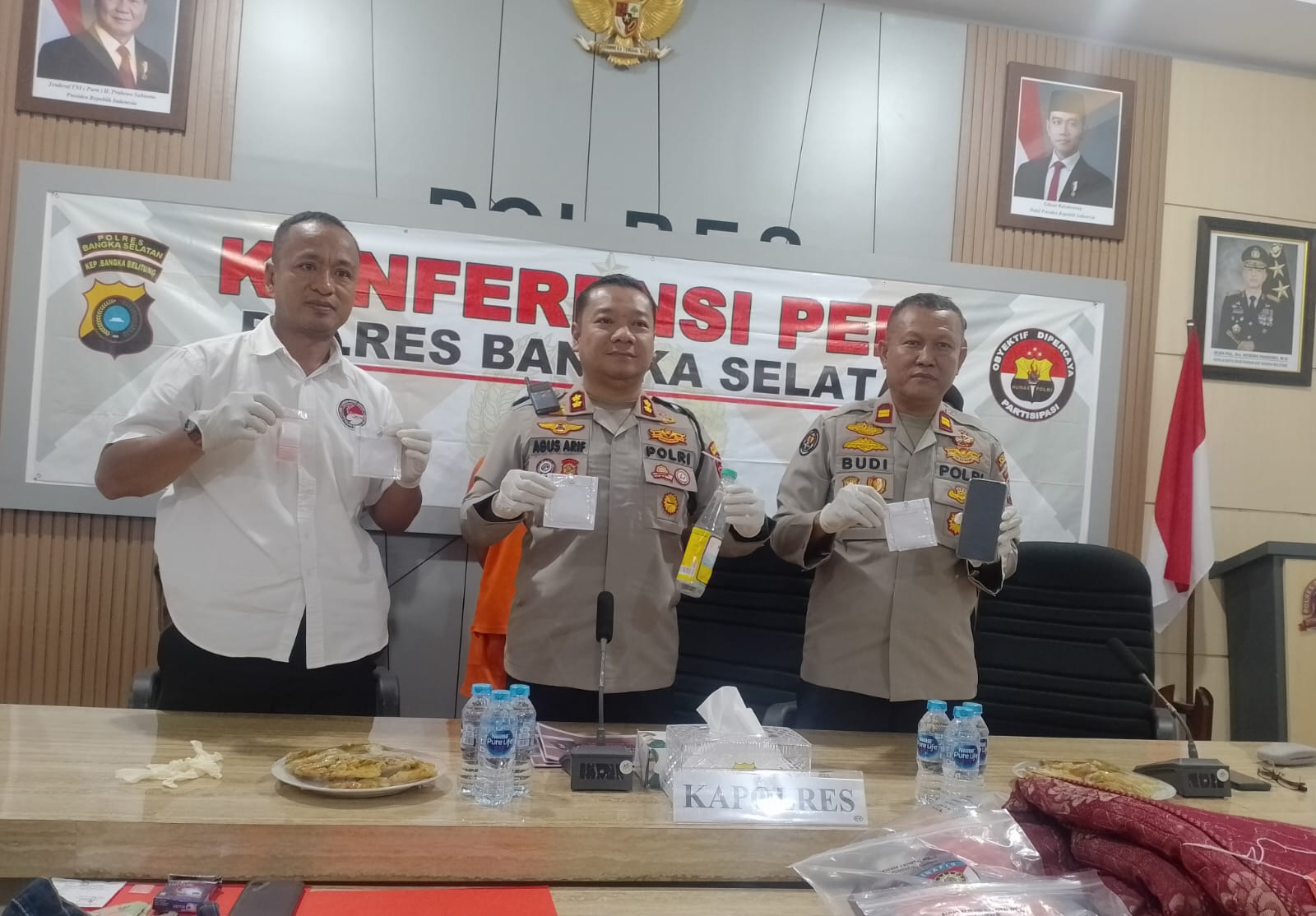 Dua Pengedar Narkoba Diamankan Polres Basel Tanjung Sangkar dan Toboali