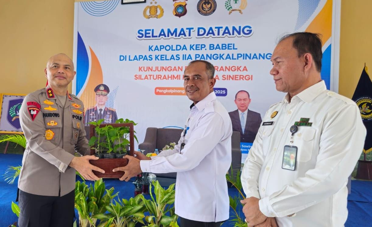 Kapolda Babel Apresiasi Pembinaan Kemandirian Warga Binaan Lapas Pangkalpinang