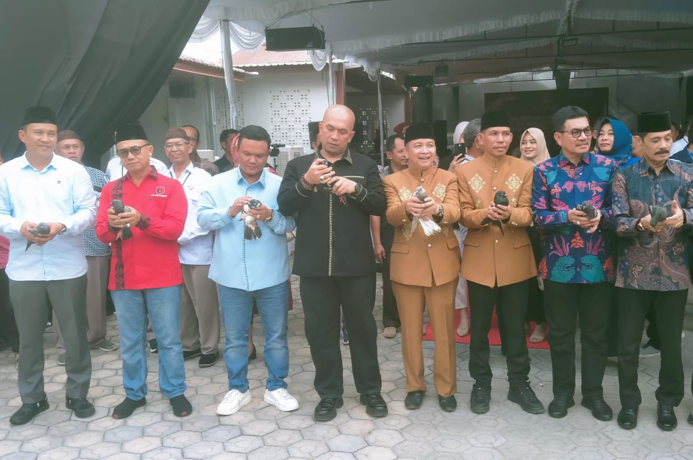 Empat Paslon Bupati & Wakil Bupati Bangka Janji Jalankan Pilkada Damai