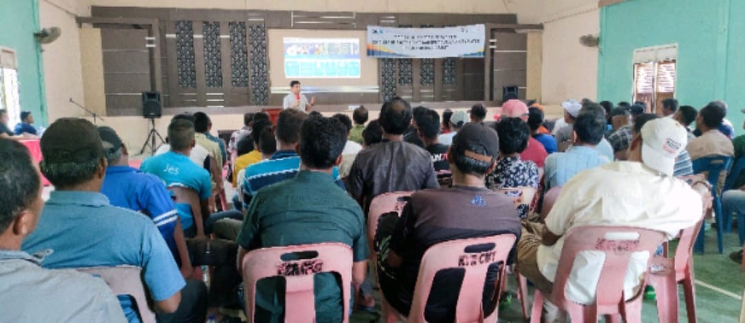 PT Timah Tbk Bersama BPJS Karimun Sosialisasikan BPJS Ketenagakerjaan kepada Nelayan Se-Kecamatan Kundur Barat