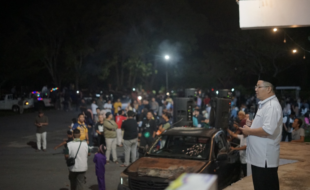 Pemkab Bateng menggelar kegiatan takbir keliling dalam rangka menyambut Hari Raya Idulfitri
