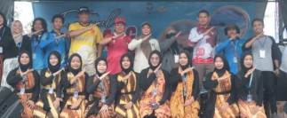 Wajah Baru Wisata Baskara Bakti, Wabup Bateng Buka Festival Menuang