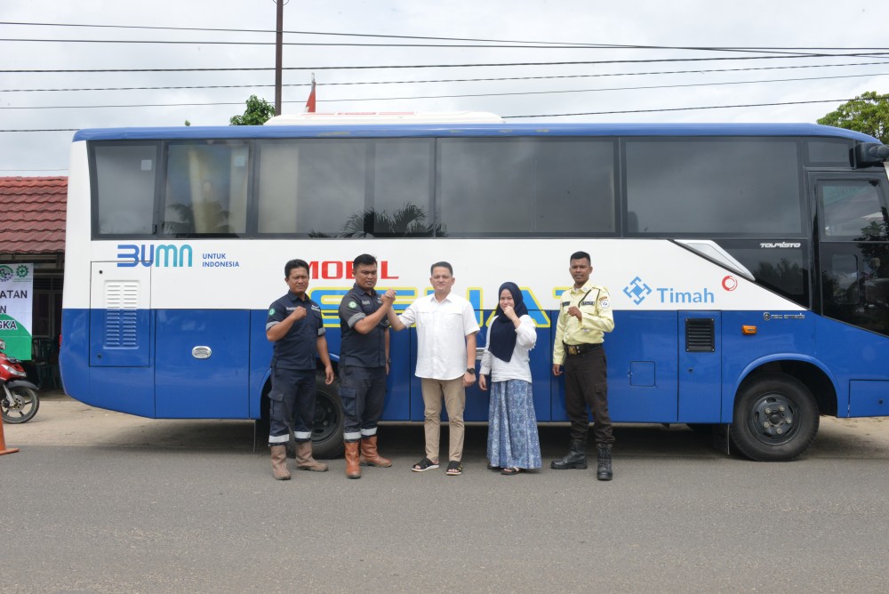 Mobil Sehat PT Timah Tbk Kunjungi Warga Desa Puput, Zulkarnaen: PT Timah Tbk Terbaik