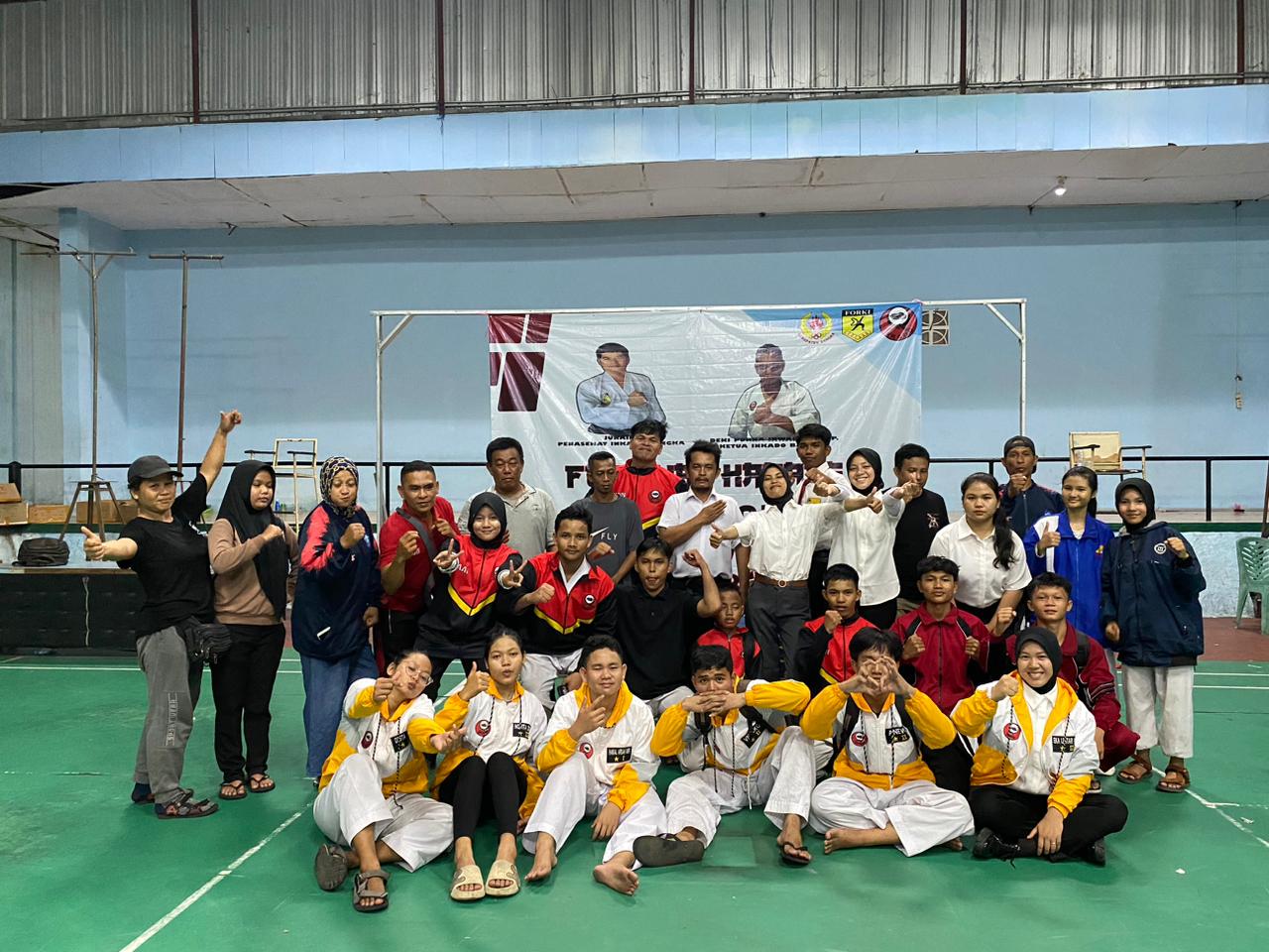 Jaring Atlet Karate, 250 Karateka Berkompetisi di Kejuaraan Karate se Babel