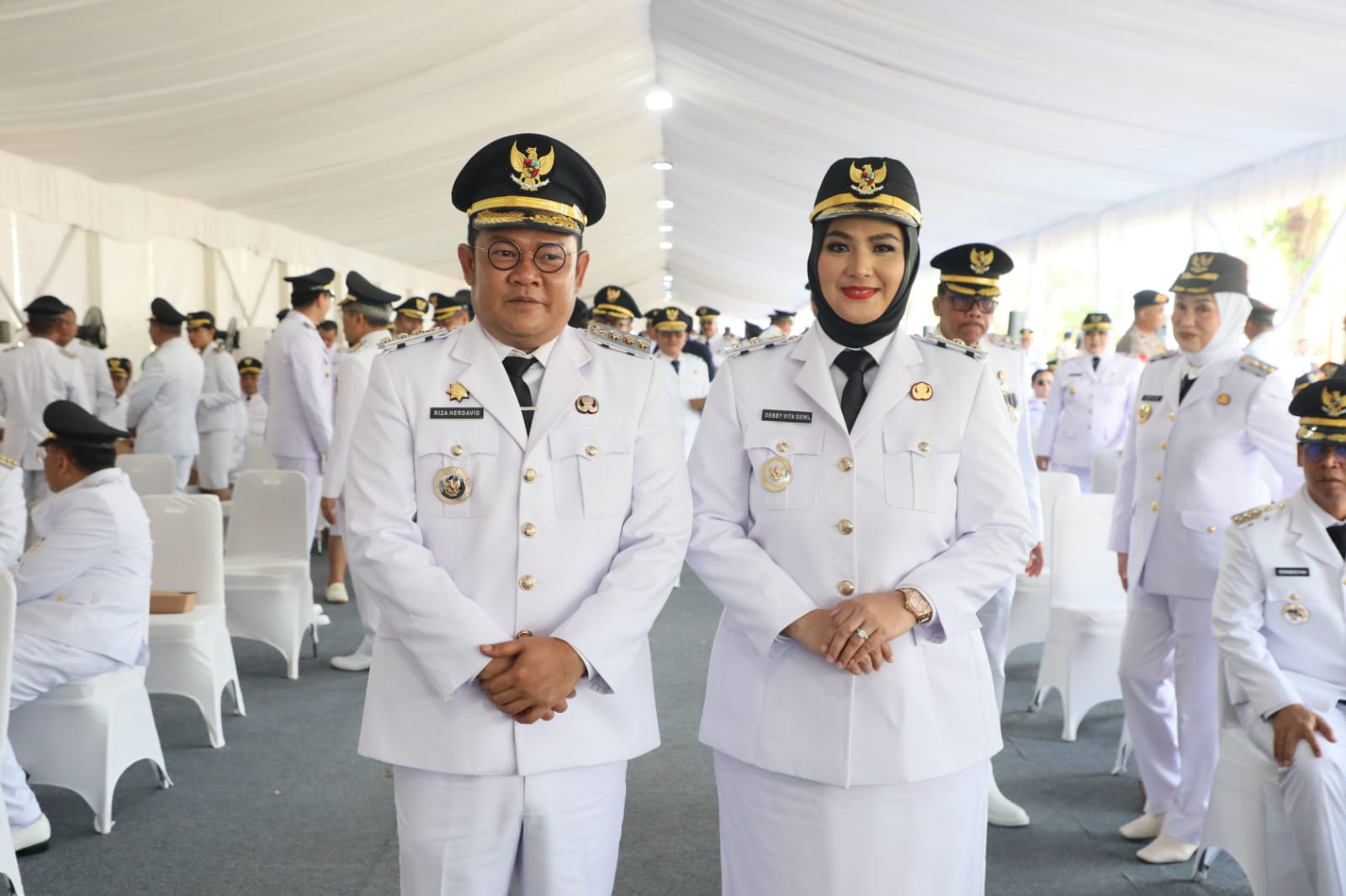 Riza - Debby Dilantik Langsung Presiden Prabowo: Mohon Doa Restunya