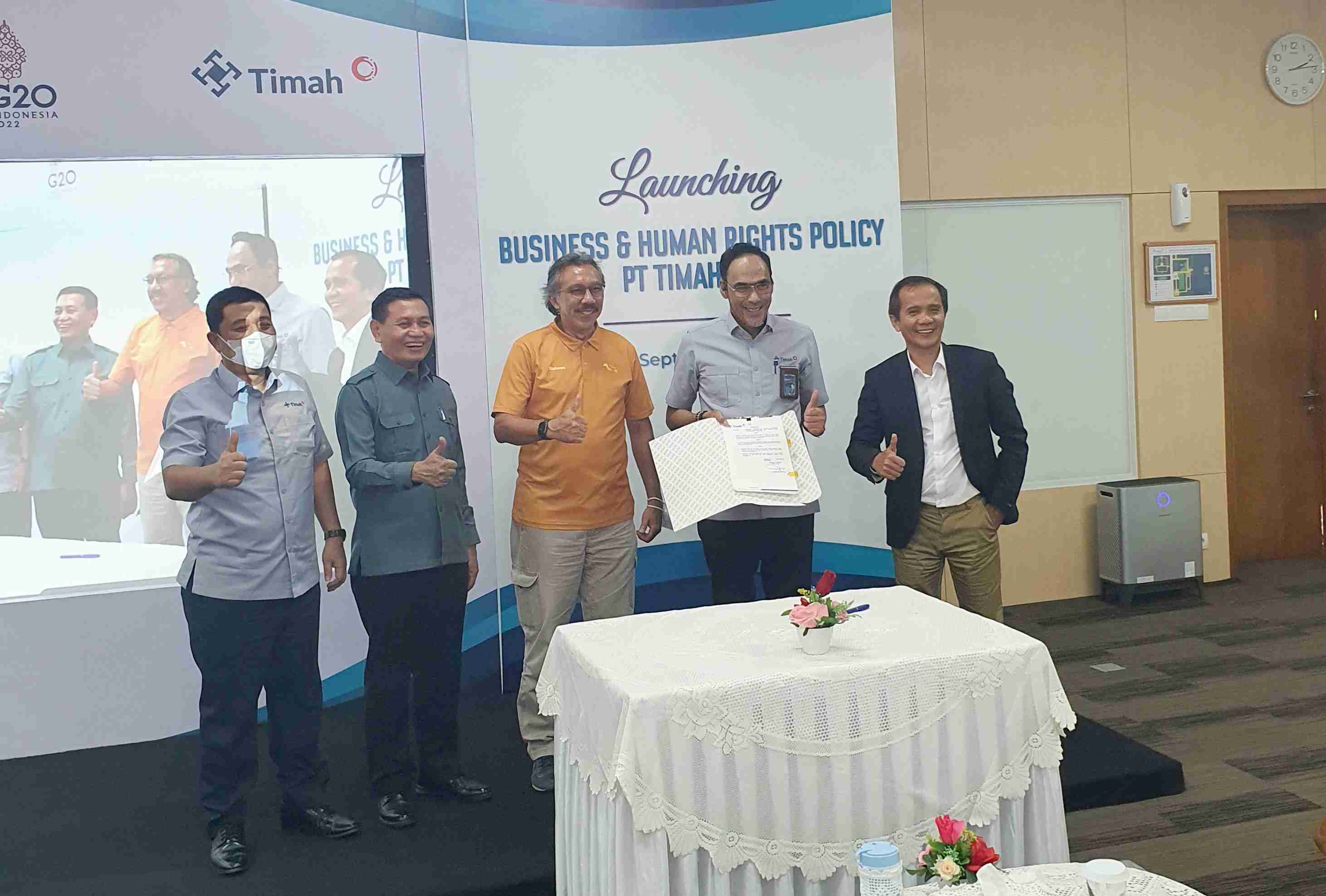 PT Timah Tbk Komitmen Jalankan Bisnis Sesuai HAM 