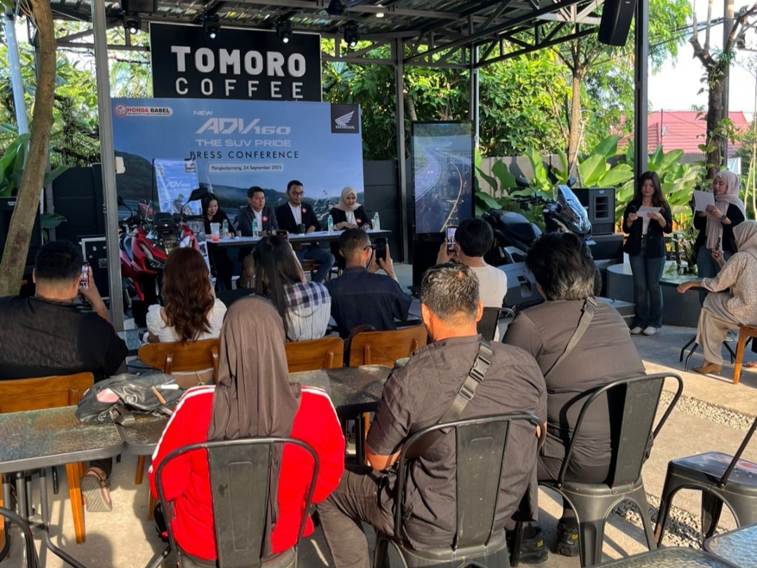 Honda Babel Gelar Press Conference Peluncuran New ADV160 – “The SUV Pride” di Pangkalpinang