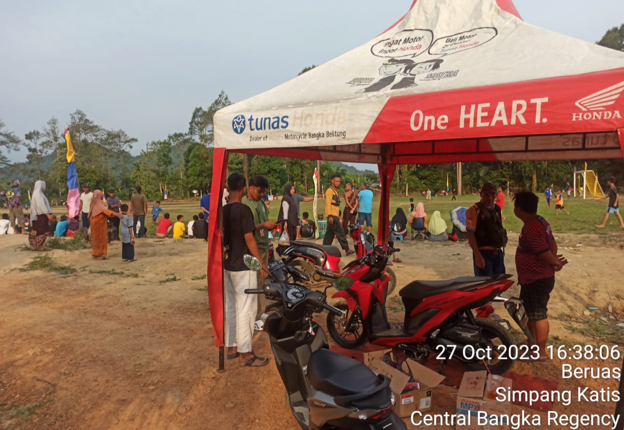 Servis Motor Honda di TDM Simpangkatis, Dapat Minyak Goreng