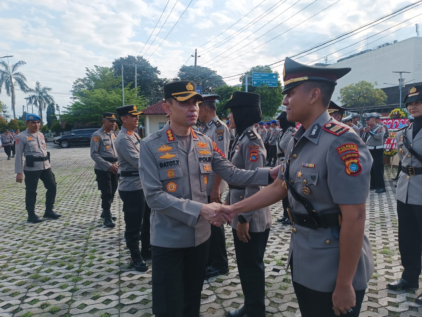 11 Perwira Polresta Pangkalpinang Resmi Berganti, AKP Yosyua Surya Admaja Jabat Kapolsek Bukit Intan