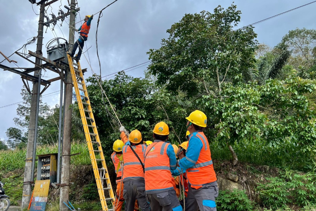 Pemulihan Listrik Sumatra Utara Dikebut, Menteri ESDM Tinjau Langsung Lokasi Terdampak Bencana