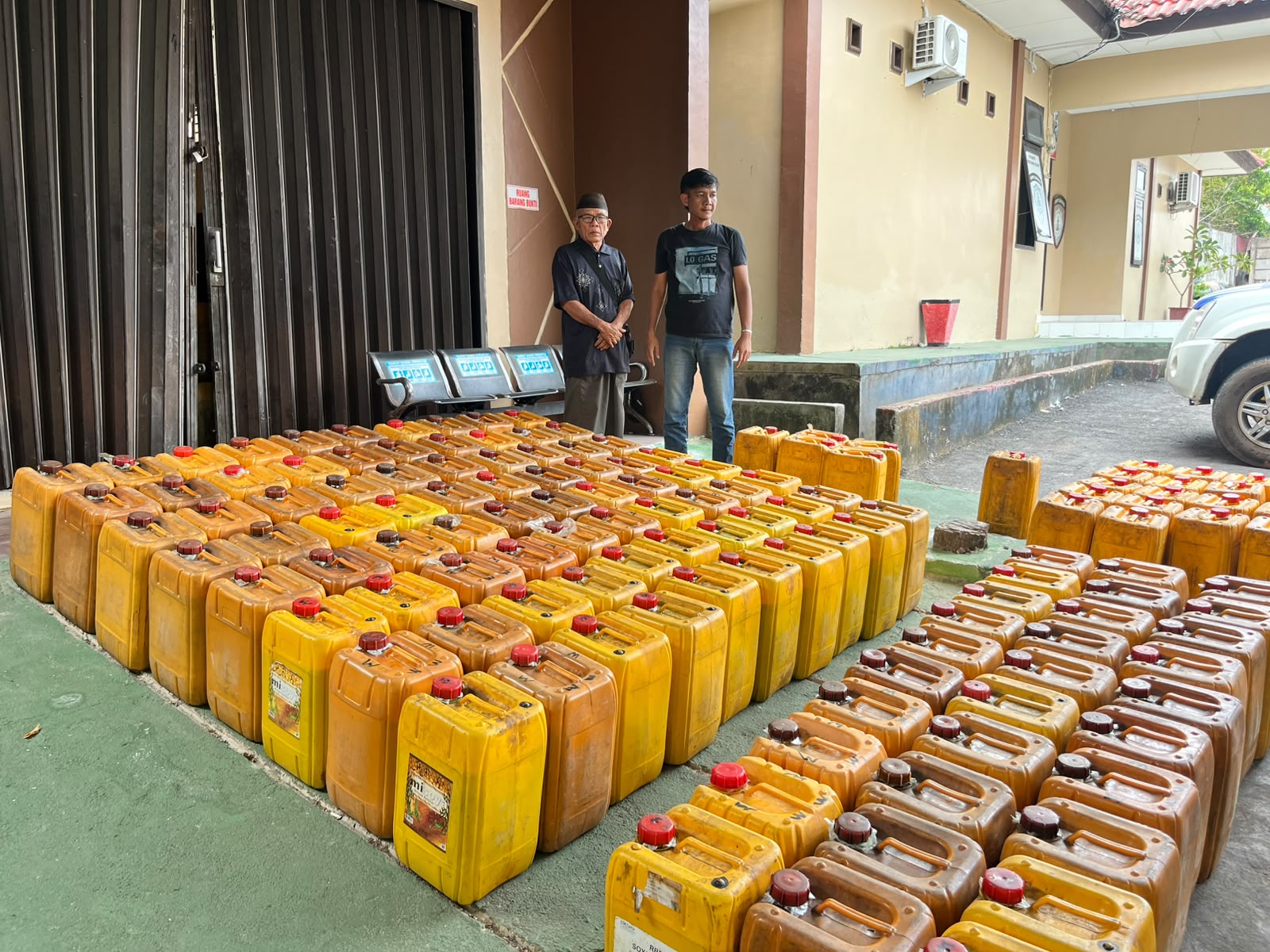 Polres Basel Sita 3.040 Liter Pertalite, Satu Tersangka Diamankan