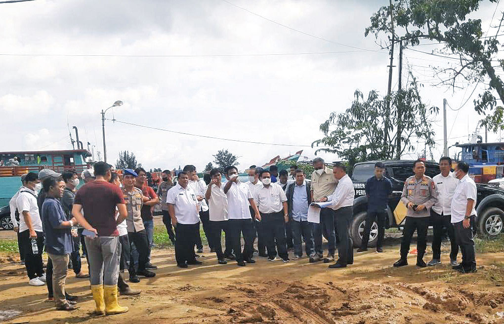 Mega Proyek Rp 32 M PPP Muara Sungai Baturusa Memprihatinkan, Dikepung Becek & Kumuh