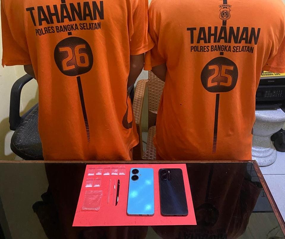 Oknum Kadus Bersama Mantan Residivis Ketahuan Edarkan Sabu