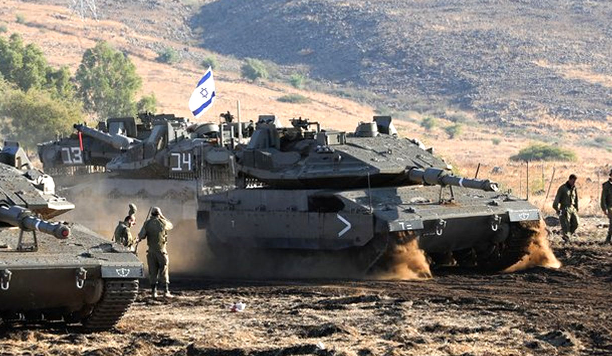  Hamas Hancurkan Tank Israel, Usai Pasukan Zionis itu Bom 13 Masjid