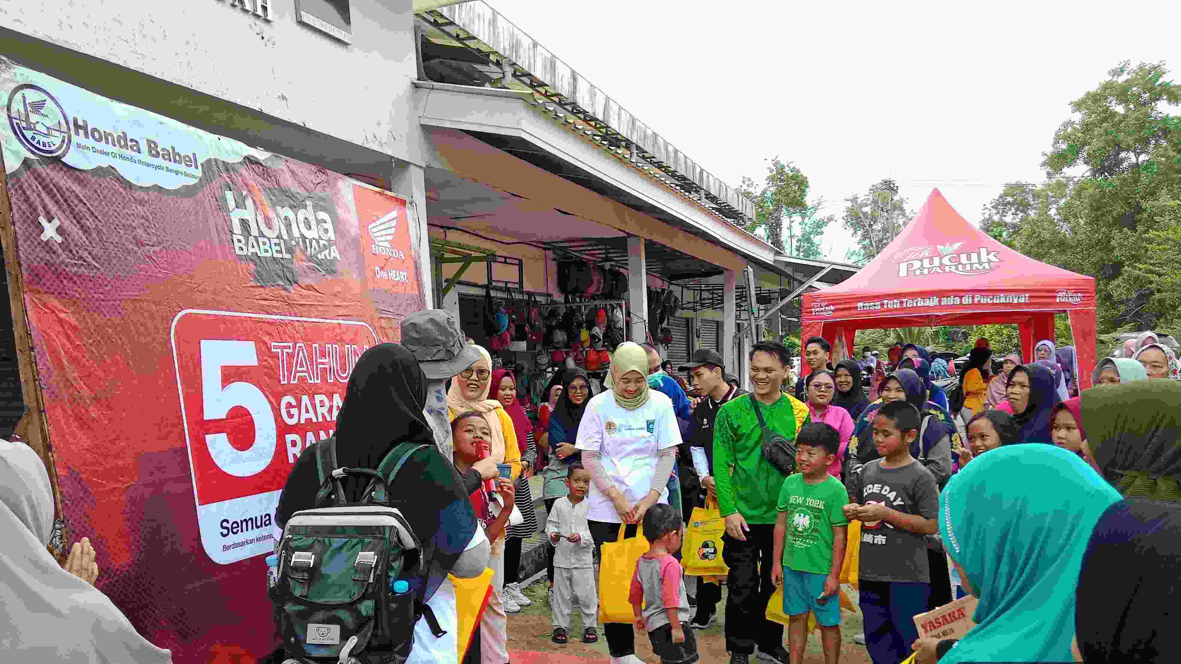 Sinergi, Honda Babel Ikut Memeriahkan HUT Kabupaten Bangka Tengah 