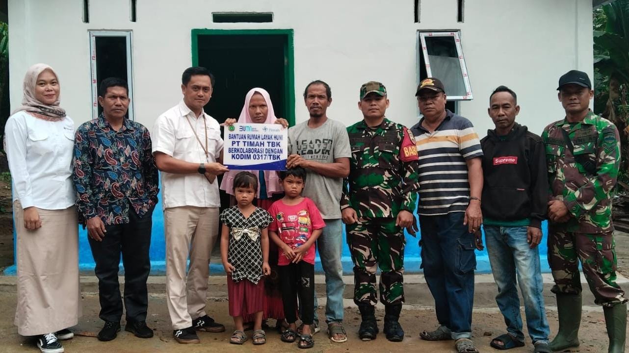PT Timah Bangun Rumah Layak Huni untuk Warga Kundur, Iwan: Jaya Selalu PT Timah