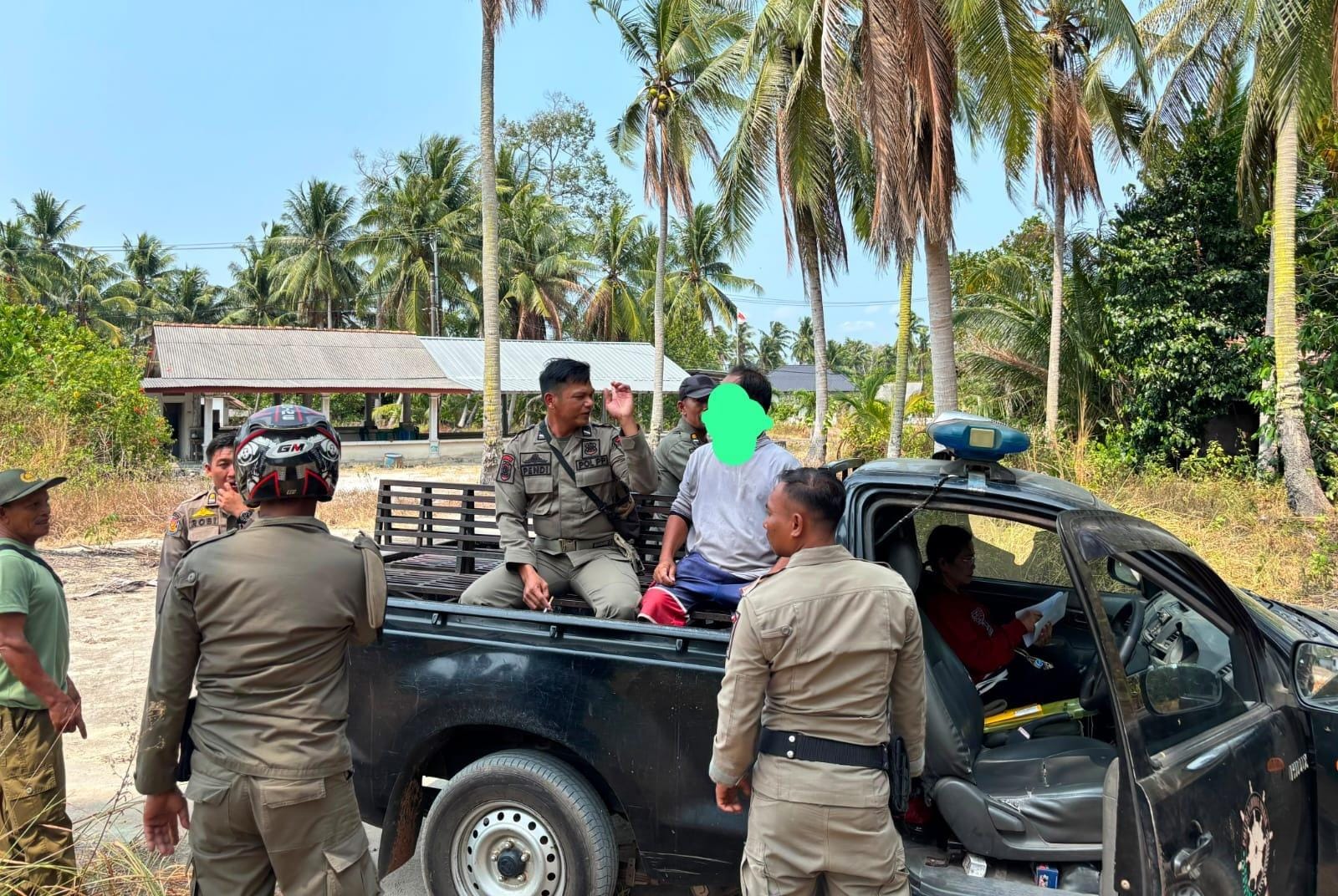 Hutan di Jelitik Dibakar Seseorang, Ternyata ODGJ