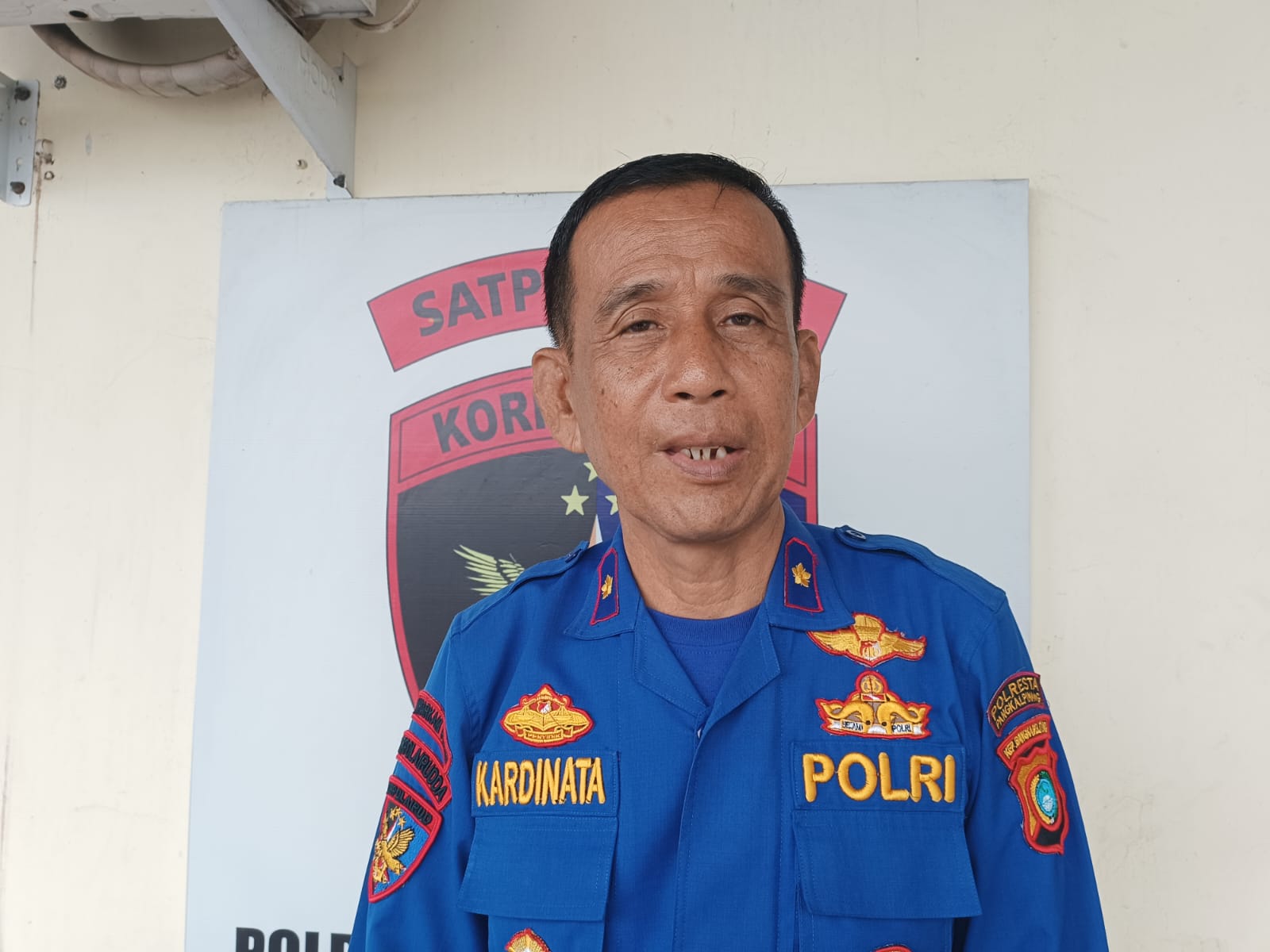 Kasat Polair Polresta Pangkalpinang Imbau Nelayan Waspada Cuaca Buruk