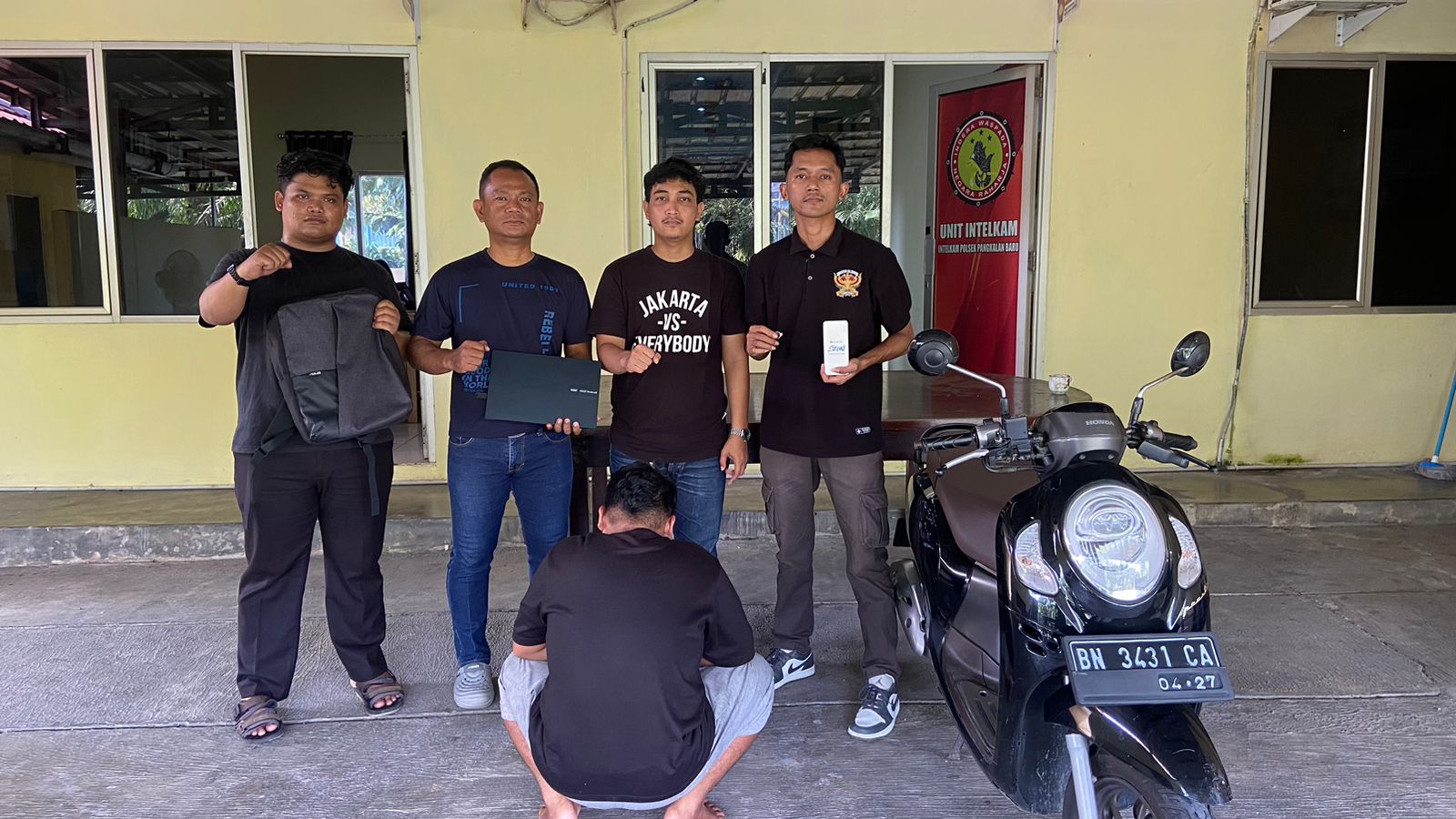 Bobol Kosan Mahasiswi, Pria di Bangka Tengah Gasak Laptop hingga Uang