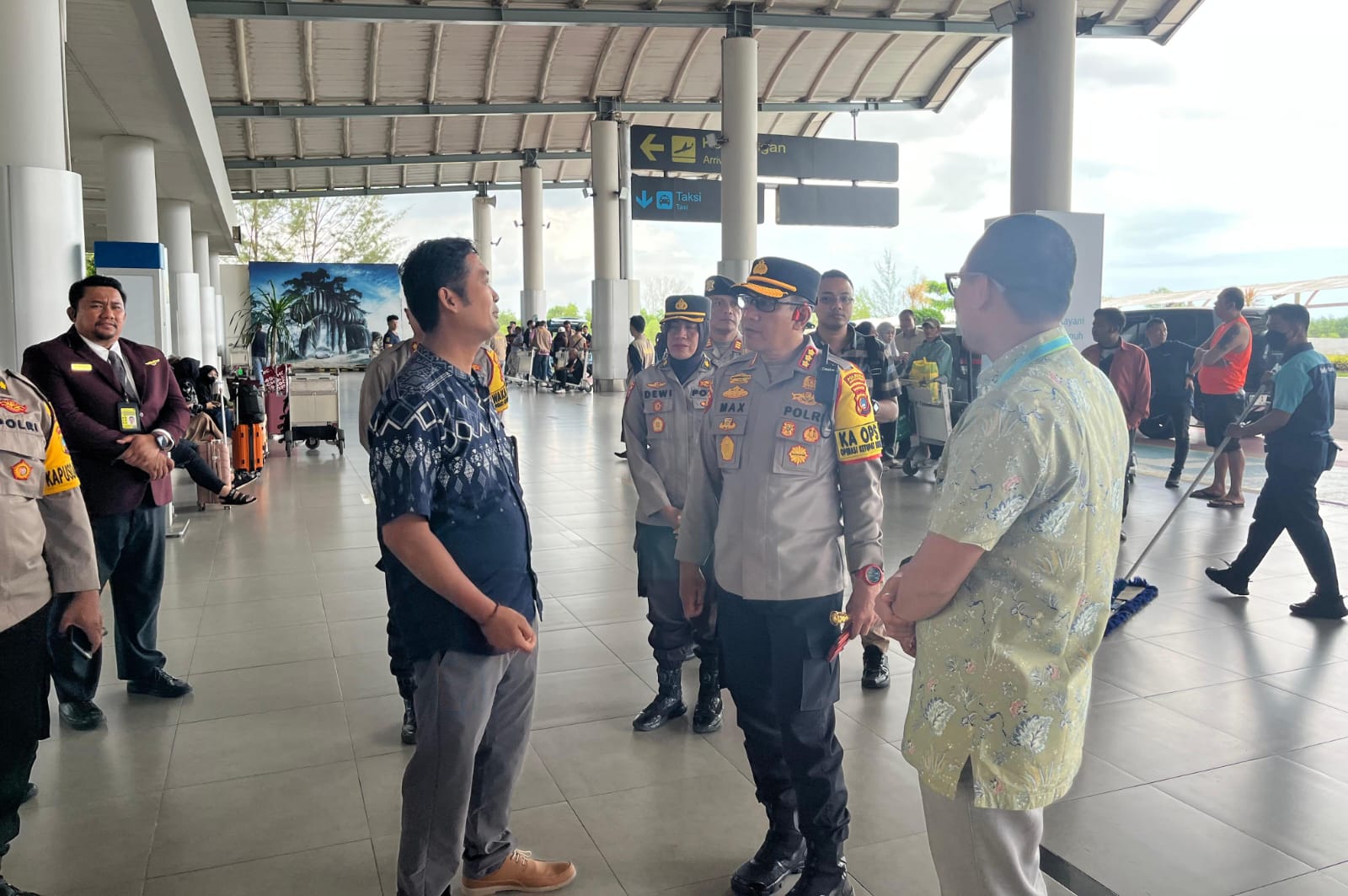 Jelang Puncak Mudik, Kapolresta Pangkalpinang Periksa Pospam dan Posyan